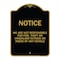Signmission We Are Not Responsible for Fire Theft or Vandalism Outside or Inside of ANY Vehicle, BG-1824-22707 A-DES-BG-1824-22707 - alternate 1